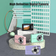 Mini Digital Camera Children's HD Digital Camera Student Mini Digital Camera Boys And Girls Christmas Birthday Gift Children's Entry-level Camera - JNR Products