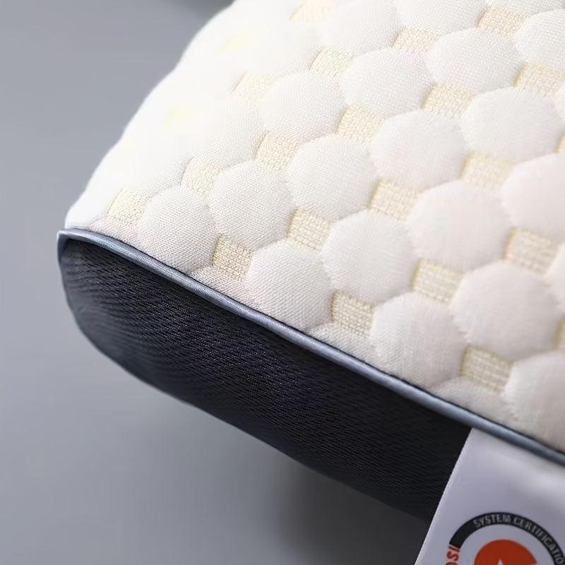 1pcs/2pcs Washable Knitted Cotton Neck Massage High Pillow Core, Quick Help For Sleep, Fit Cervical Vertebra Protection, Suitable For Side Sleeping And Back Sleeping - JNR Products