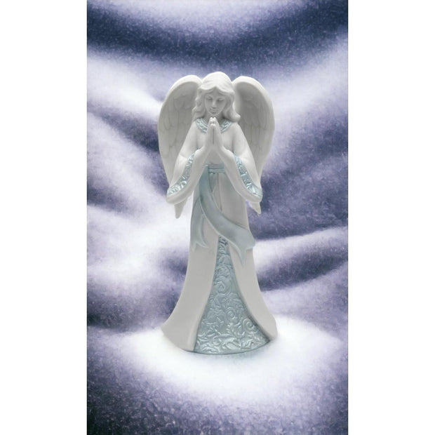 Ceramic Praying Angel Figurine Home Decor Religious Decor Religious Gift Church Decor - JNR Products