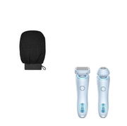 2 In 1 Hair Removal Epilator USB Rechargeable Trimmer Women Body Razor Face Leg Armpit Bikini Hand Pubic Shaver Hair Remover - JNR Products