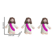 60x Mini Jesus- Figurine Easter Decorations,Bulk Tiny Baby Jesus- Figurines - JNR Products