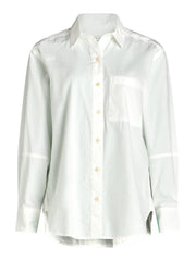 Free Assembly Women’s Button Front Boxy Cotton Tunic Shirt with Long Sleeves, Sizes XS-XXL - JNR Products