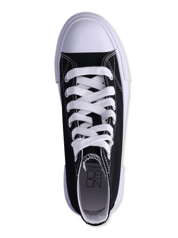 No Boundaries Platform Lace Up High Top Sneakers, Women’s - JNR Products