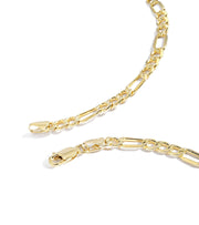 Jewelry Atelier Gold Chain Necklace Collection - 14K Solid Yellow Gold Filled Figaro Chain Necklaces for Women and Men with Different Sizes (2.8mm, 3.7mm, 4.7mm, 5.6mm) - JNR Products