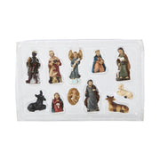 Christ Nativity Statue Scene Set Baby Jesus Manger Figurines Resin Crafts Miniatures Religious Ornament Church Gift Home Decoration - JNR Products