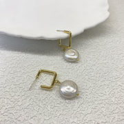 Real Pearl Earrings advanced materials counters simple quality simple design jewelry set - JNR Products