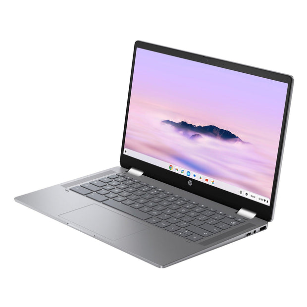 HP Chromebook Plus x360 14 inch FHD IPS Touch 2-in-1 Laptop with Google AI Intel Core i3-N305 8GB RAM 128GB UFS Meteor Silver - JNR Products