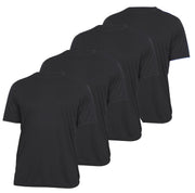 4 Pack: Daresay Mens Dri Fit Shirts Moisture Wicking Tshirt For Men Gym Shirts For Men (up to Size 3X) - JNR Products