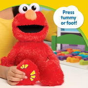 Sesame Street Tickle Me Elmo 13.5-inch Plush Doll, Laughs, Wiggles, and Giggles, Red - JNR Products