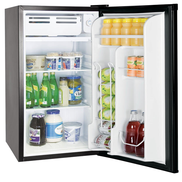 Frigidaire 3.2 Cu Ft Retro Dry Erase Compact Fridge, (EFR331-BLACK), Black - JNR Products