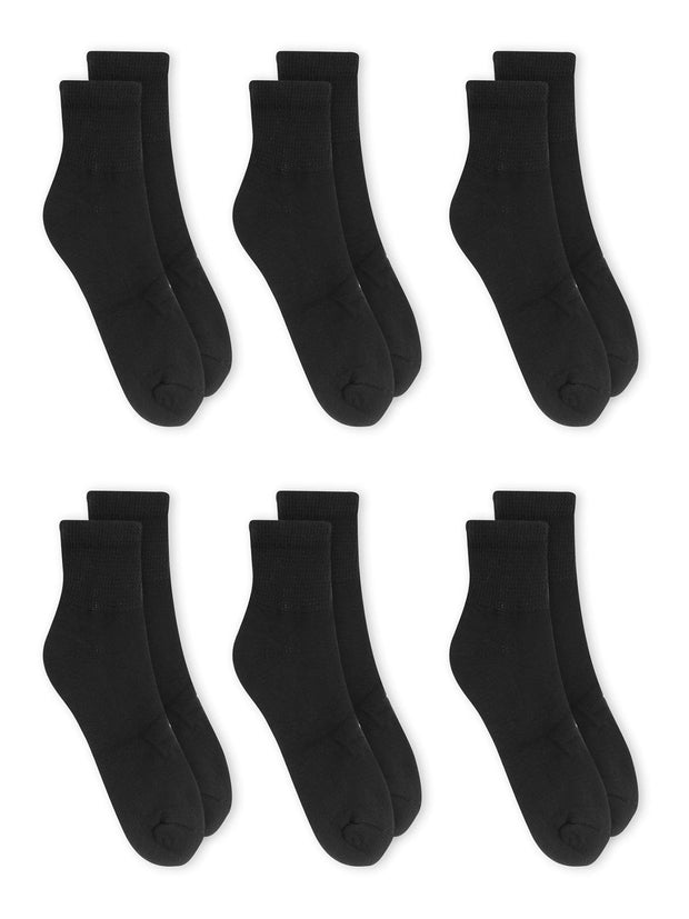 Dr. Scholl's Men's Diabetes & Circulatory Ankle Socks, 6 Pack - JNR Products