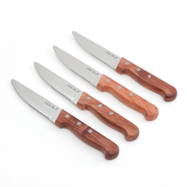 The Pioneer Woman Frontier Collection 14-Piece Cutlery Set with Wood Block, Rosewood - JNR Products