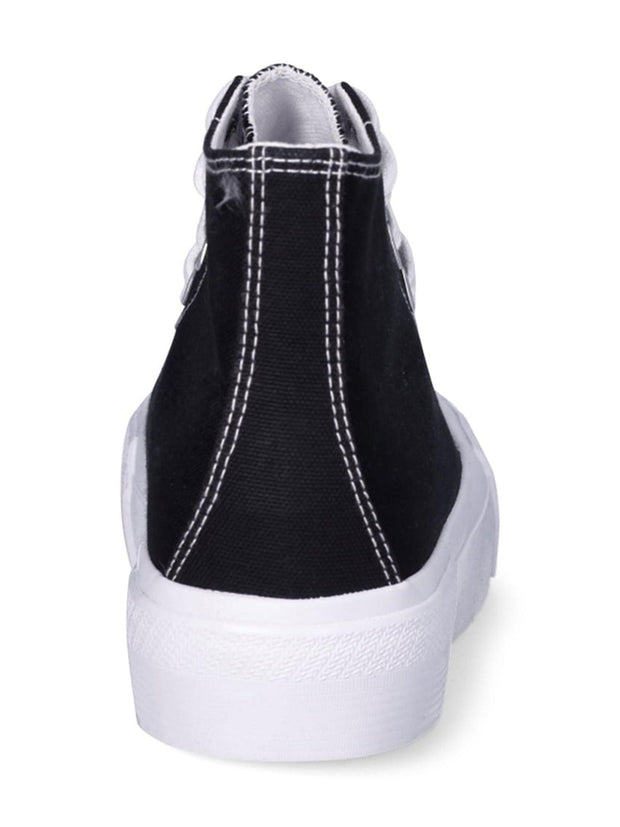 No Boundaries Platform Lace Up High Top Sneakers, Women’s - JNR Products