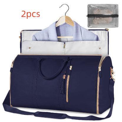 Large Capacity Travel Duffle Bag Women's Handbag Folding Suit Bag Waterproof Clothes Totes - JNR Products