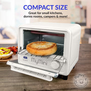 MyMini New Toaster Oven, Cream - JNR Products