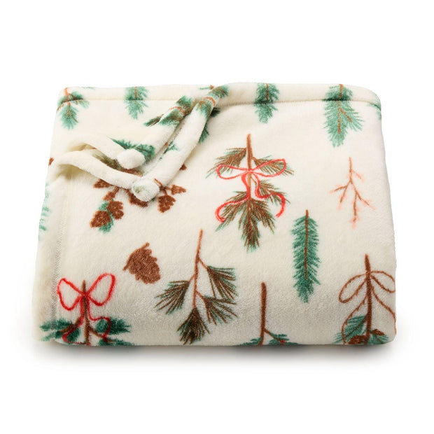 The Big One® Holiday Oversized Supersoft Plush Throw Blanket - JNR Products