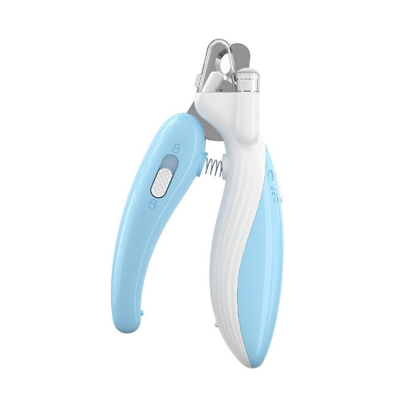 Pet Nail Clippers Dog Nail Clippers Cat Nail Clippers LED Electric Nail Grinder Pet Supplies LED Light Pet Nail Clippers - JNR Products