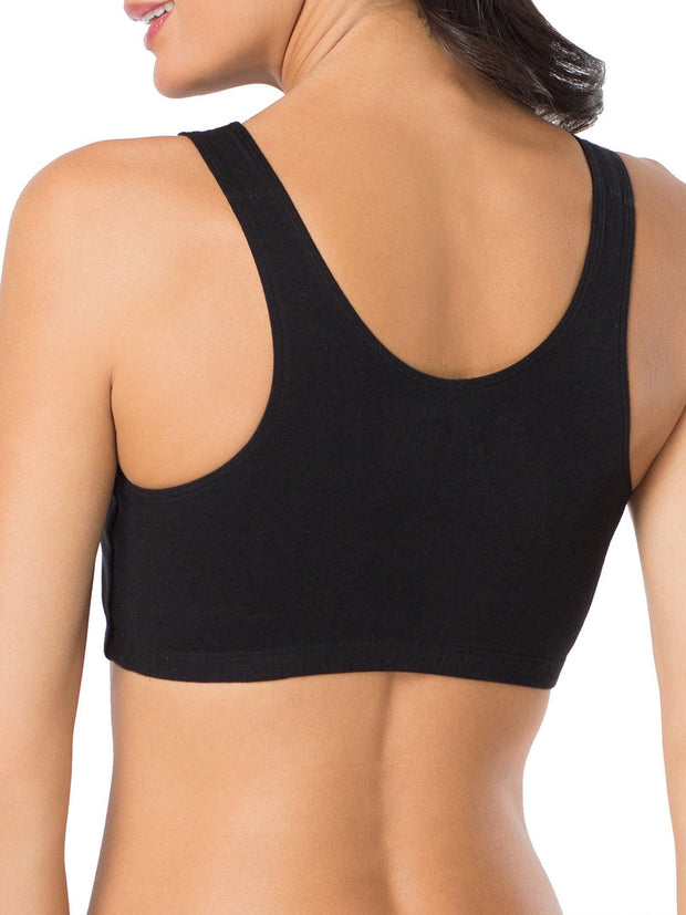 Fruit of the Loom Women's Tank Style Cotton Sports Bra, 3-Pack, Style-9012 - JNR Products