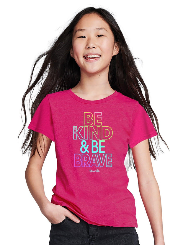 T-Shirt Be Kind & Be Brave - JNR Products