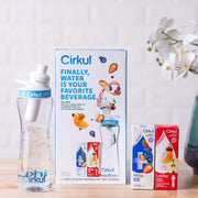 Cirkul 22oz Plastic Water Bottle Starter Kit with Blue Lid - JNR Products