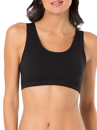 Fruit of the Loom Women's Tank Style Cotton Sports Bra, 3-Pack, Style-9012 - JNR Products