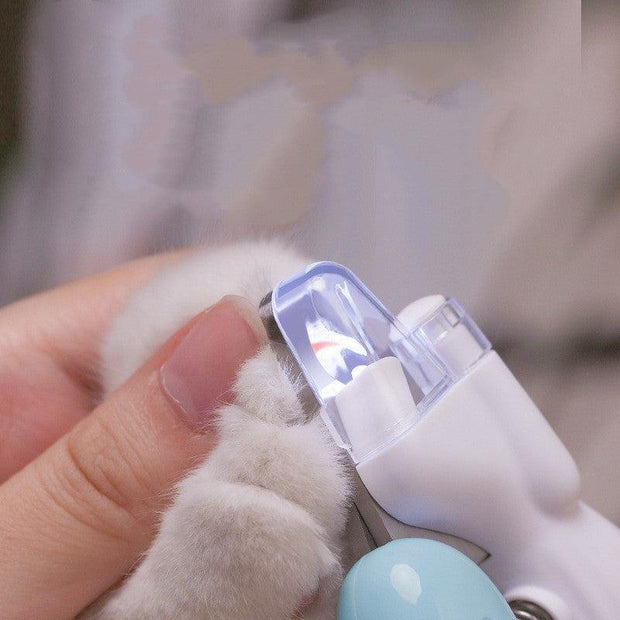 Pet Nail Clippers Dog Nail Clippers Cat Nail Clippers LED Electric Nail Grinder Pet Supplies LED Light Pet Nail Clippers - JNR Products