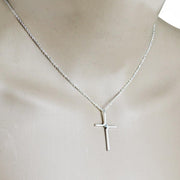 Cross Pendant New Simple Necklace Titanium Steel Plating - JNR Products