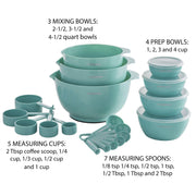 Farberware Professional 23-piece Aqua Mix and Measure Baking Set - JNR Products