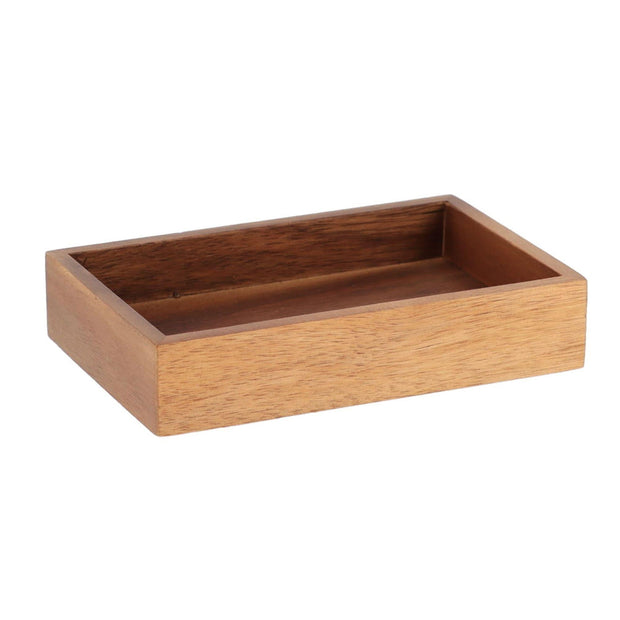 Acacia Wood Bathroom Accessory Set Collection - JNR Products