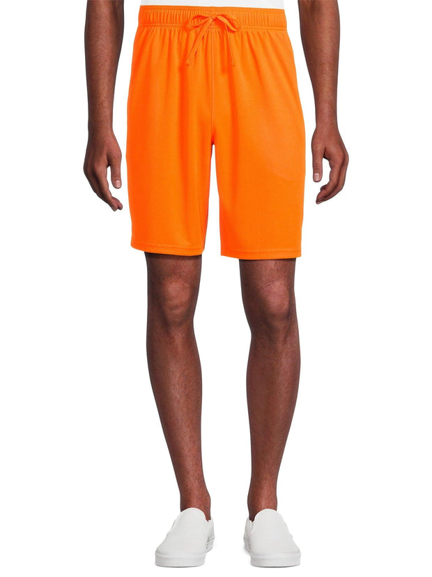 Athletic Works Men's and Big Men's Active Mesh Shorts, 9" Inseam, Sizes XS-5XL - JNR Products