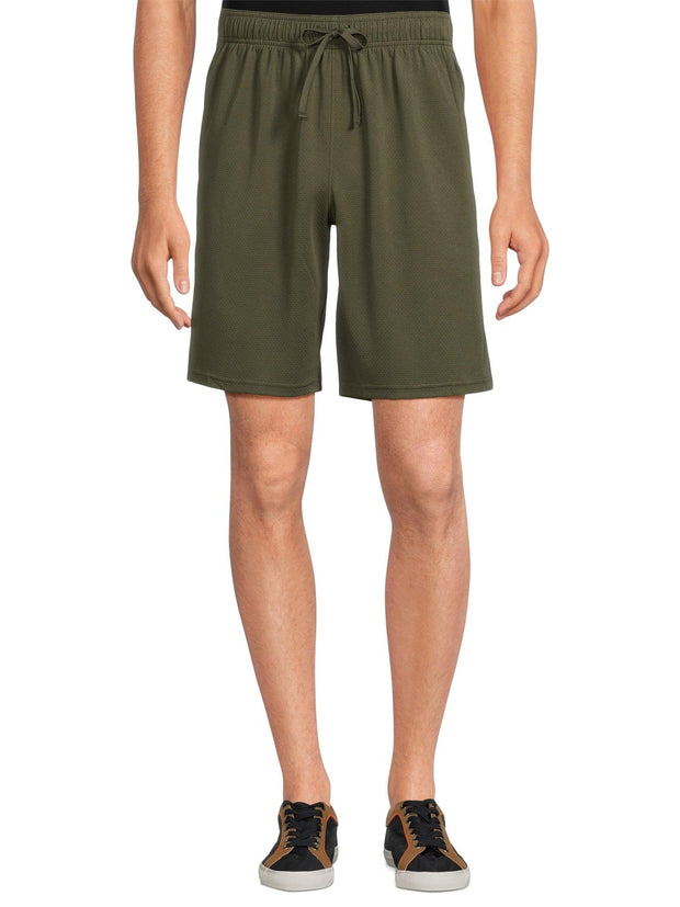 Athletic Works Men's and Big Men's Active Mesh Shorts, 9" Inseam, Sizes XS-5XL - JNR Products