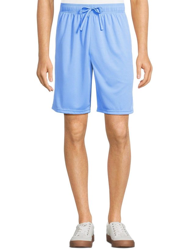 Athletic Works Men's and Big Men's Active Mesh Shorts, 9" Inseam, Sizes XS-5XL - JNR Products