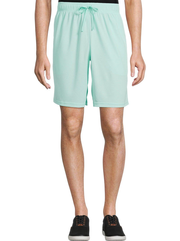 Athletic Works Men's and Big Men's Active Mesh Shorts, 9" Inseam, Sizes XS-5XL - JNR Products