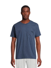 Athletic Works Men's and Big Men's Cotton Pocket Tee, Sizes XS-5XL - JNR Products