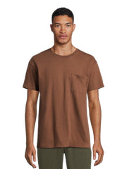 Athletic Works Men's and Big Men's Cotton Pocket Tee, Sizes XS-5XL - JNR Products