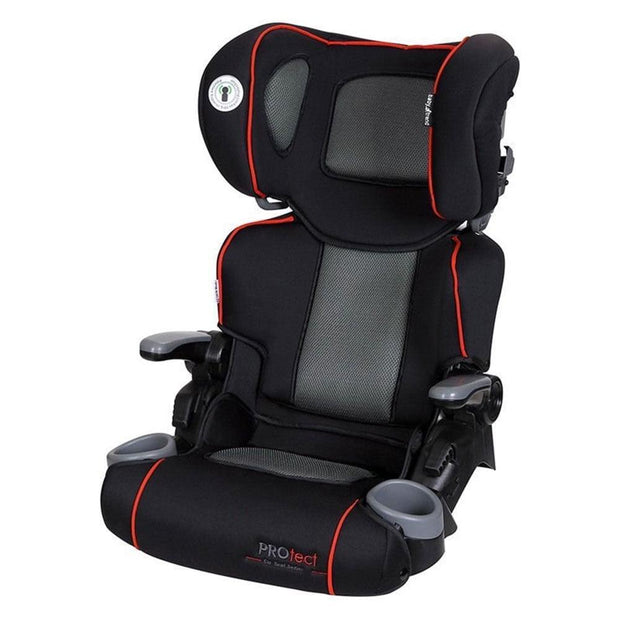 Folding High Back Booster Car Seat - Mars Red - Red - JNR Products