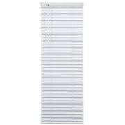 Better Homes & Gardens 2" Cordless Faux Wood Horizontal Blinds, White, 35" W x 64" L - JNR Products