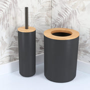 Padang Bathroom Accessories Set Bamboo - JNR Products