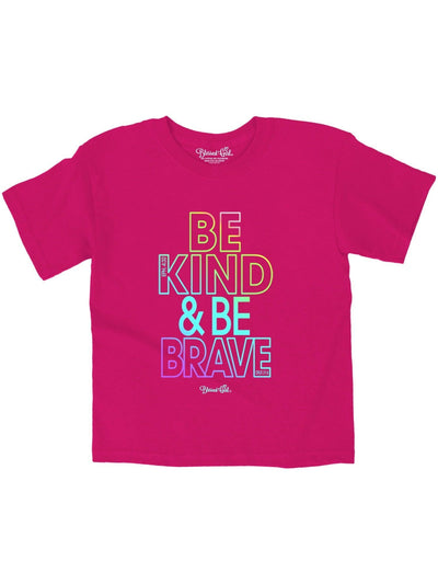 T-Shirt Be Kind & Be Brave - JNR Products