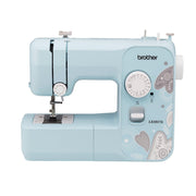 Brother LX3817 17-Stitch Portable Full-Size Sewing Machine, White - JNR Products