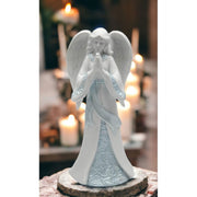 Ceramic Praying Angel Figurine Home Decor Religious Decor Religious Gift Church Decor - JNR Products