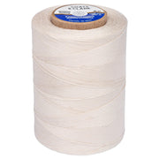 Coats & Clark 100% Cotton Sewing Thread, 1200 yd Size 50, Natural - JNR Products