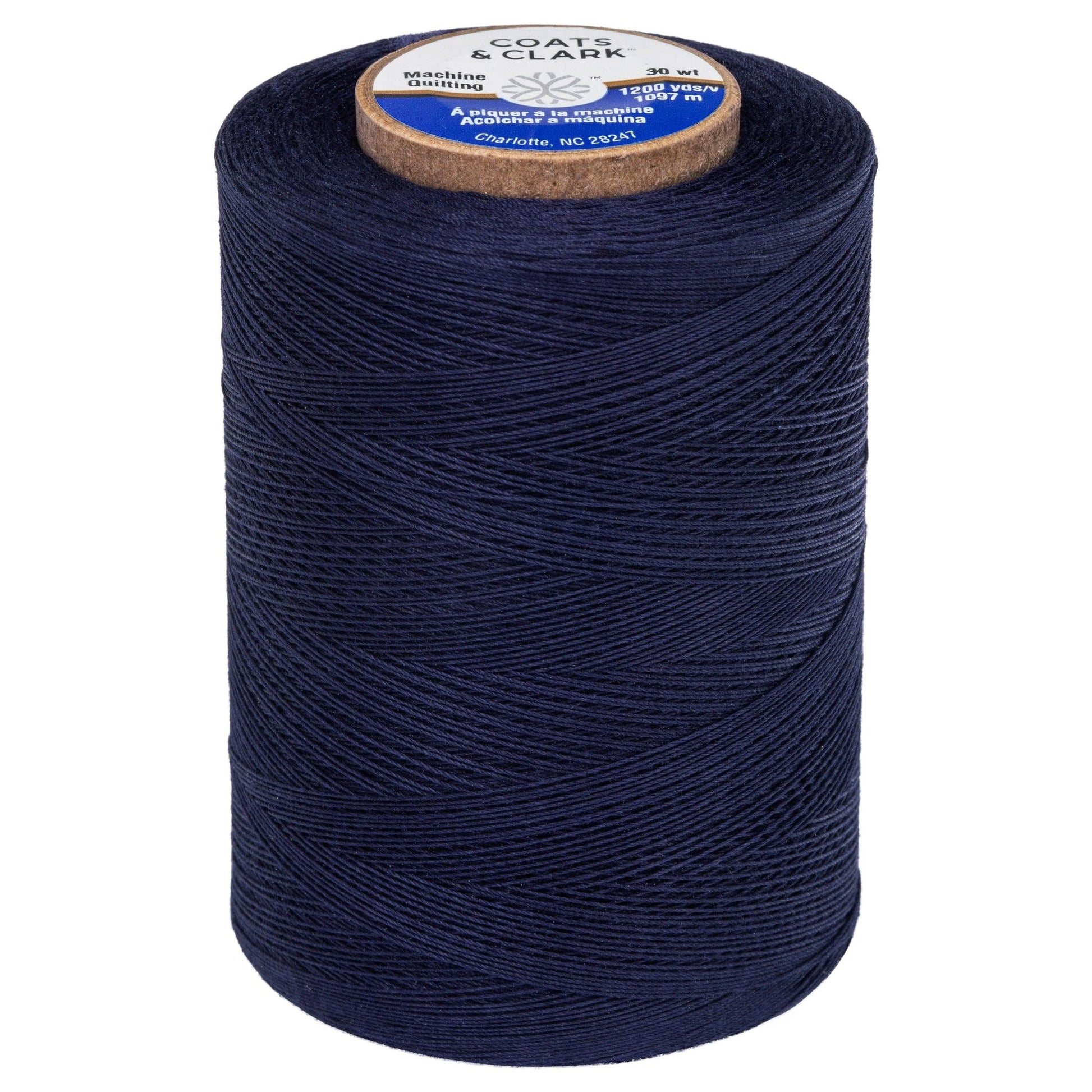 Coats & Clark 100% Cotton Sewing Thread, 1200 yd Size 50, Natural - JNR Products