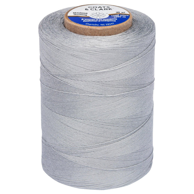 Coats & Clark 100% Cotton Sewing Thread, 1200 yd Size 50, Natural - JNR Products