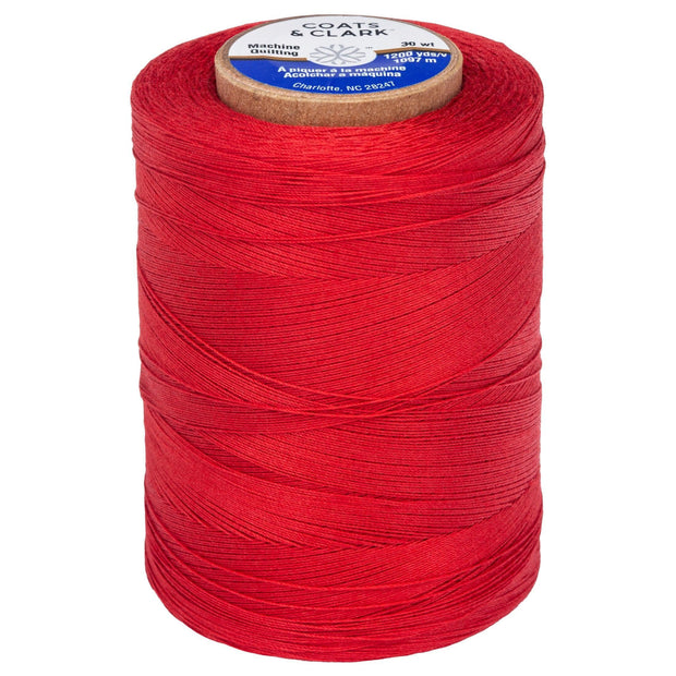 Coats & Clark 100% Cotton Sewing Thread, 1200 yd Size 50, Natural - JNR Products