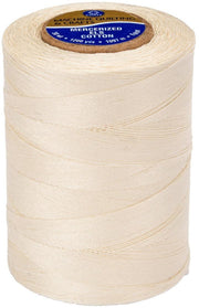 Coats & Clark 100% Cotton Sewing Thread, 1200 yd Size 50, Natural - JNR Products