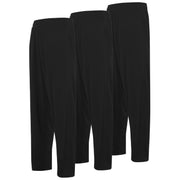 DARESAY Mens Joggers- Quick-Dry Mens Jogging Pants, Elastic Waist With Two Side Pockets, Athletic, Active Pants for Men, 3-Pack, Regular and Big Mens - JNR Products