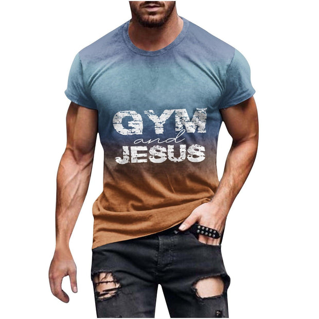 Dovford I Can't but I Know a Guy Jesus T-Shirt for Men Funny Christian T-Shirts for Men Crewneck Short Sleeve Tops 2024 - JNR Products