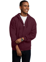 Fruit of the Loom Men's EverSoft Fleece Full Zip Hoodie Jacket - JNR Products