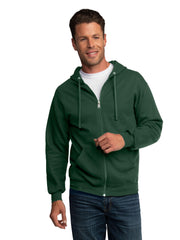 Fruit of the Loom Men's EverSoft Fleece Full Zip Hoodie Jacket - JNR Products